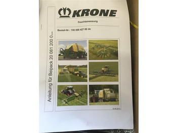 Máquina para produção de feno KRONE Big pack