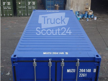 20`DV Seecontainer NEU RAL5010 Lagercontainer - Contêiner marítimo: foto 3