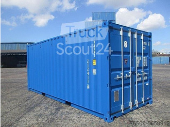 20`DV Seecontainer NEU RAL5010 Lagercontainer - Contêiner marítimo: foto 5