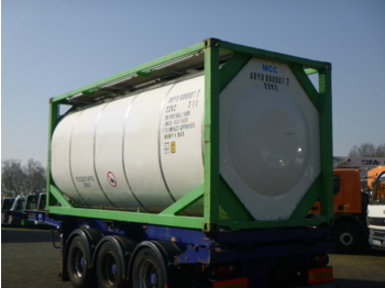 Contentor cisterna, Semireboque Danteco Food tank container inox 20 ft / 25 m3 / 1 comp: foto 3