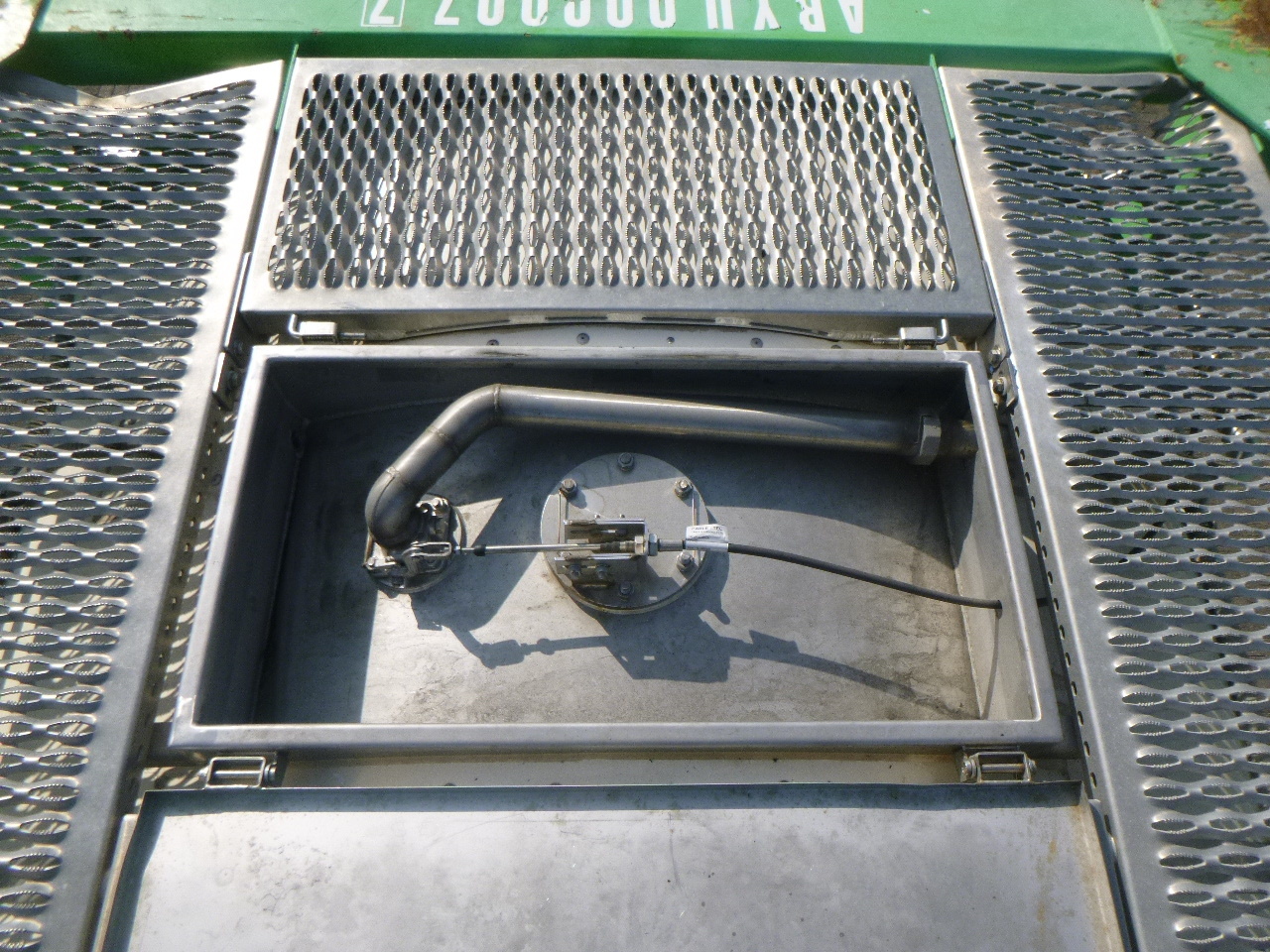 Contentor cisterna, Semireboque Danteco Food tank container inox 20 ft / 25 m3 / 1 comp: foto 14
