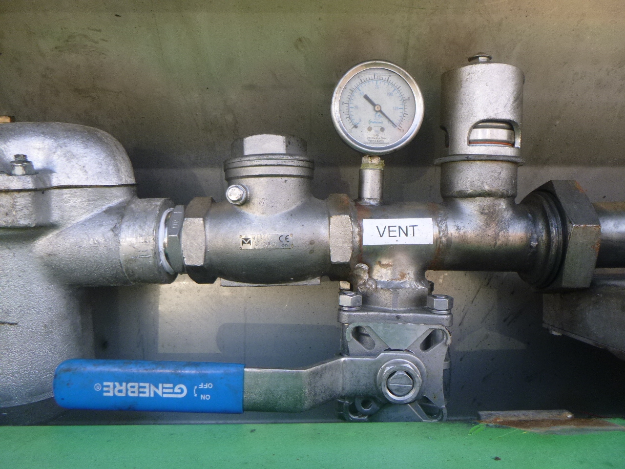 Contentor cisterna, Semireboque Danteco Food tank container inox 20 ft / 25 m3 / 1 comp: foto 12