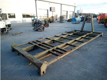 Contentor ampliroll RORO Flat Rack to suit Hook Loader Lorry: foto 1