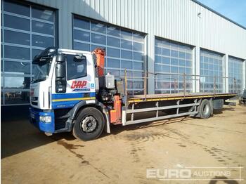Camião de caixa aberta/ Plataforma 2013 Iveco Euro Cargo 180E25: foto 1