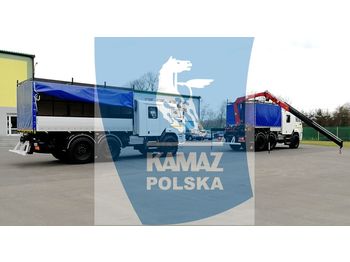 Camião toldo KAMAZ 6x6 SERVICE CAR