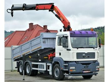 Caminhão basculante MAN TGA 26.350 Darus