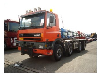 Ginaf M4243-S 8X4 - Caminhão transportador de contêineres/ Caixa móvel