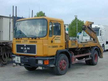 MAN 18.232 Absetzkipper - Caminhão transportador de contêineres/ Caixa móvel
