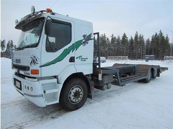 Sisu E11M K-AA 6x2 Metsäkoneen kuljetusauto - Caminhão transporte de veículos