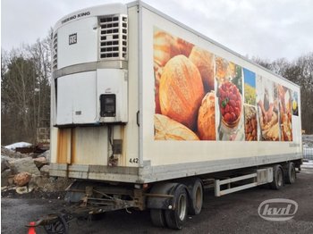 Caminhão furgão Härryda HLBBS 360N 4-axlar Box trailer (chiller + tail lift): foto 1