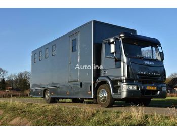 Caminhão transporte de gado IVECO Eurocargo 140 E 18 Élőállat-szállító + HF: foto 1