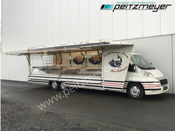 Food truck IVECO FIAT (I) Ducato Verkaufswagen 6,3 m + Kühltheke, Fritteuse: foto 2
