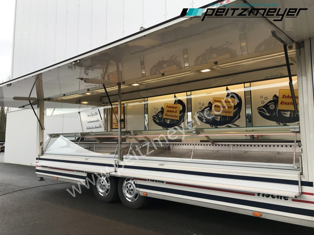 Food truck IVECO FIAT (I) Ducato Verkaufswagen 6,3 m + Kühltheke, Fritteuse: foto 10