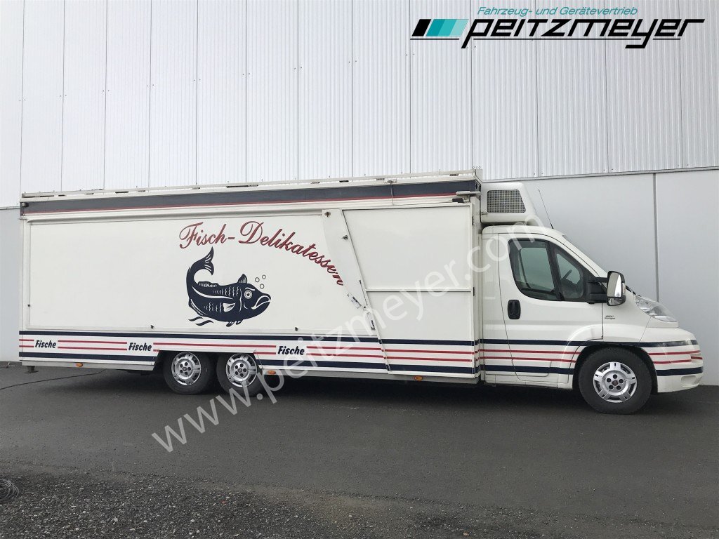 Food truck IVECO FIAT (I) Ducato Verkaufswagen 6,3 m + Kühltheke, Fritteuse: foto 32