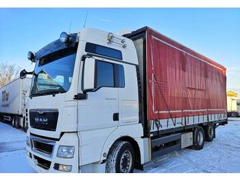 Caminhão com lona MAN TGX 26.400 6X2-2LL EURO 5: foto 1