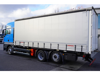 Caminhão com lona Man TGX 26.500 6×2 E6 BDF Curtain Kogel 18 pallets / 2020: foto 4