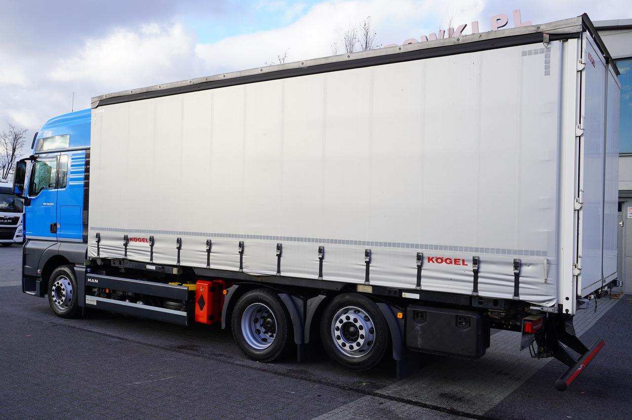 Caminhão com lona Man TGX 26.500 6×2 E6 BDF Curtain Kogel 18 pallets / 2020: foto 4