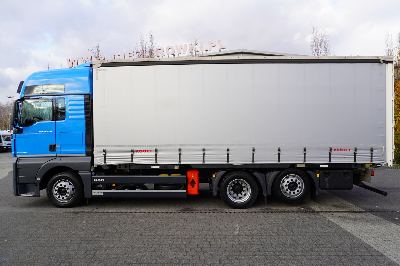 Caminhão com lona Man TGX 26.500 6×2 E6 BDF Curtain Kogel 18 pallets / 2020: foto 3