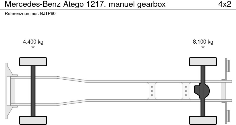 Locação de Mercedes-Benz Atego 1217. manuel gearbox Mercedes-Benz Atego 1217. manuel gearbox: foto 8