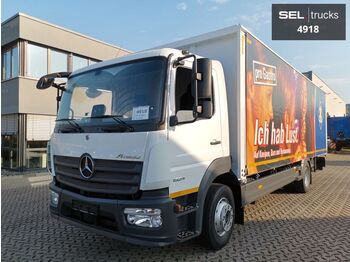 Caminhão transporte de bebidas Mercedes-Benz Atego 1524 / Ladebordwand / Rückfahrkamera: foto 1