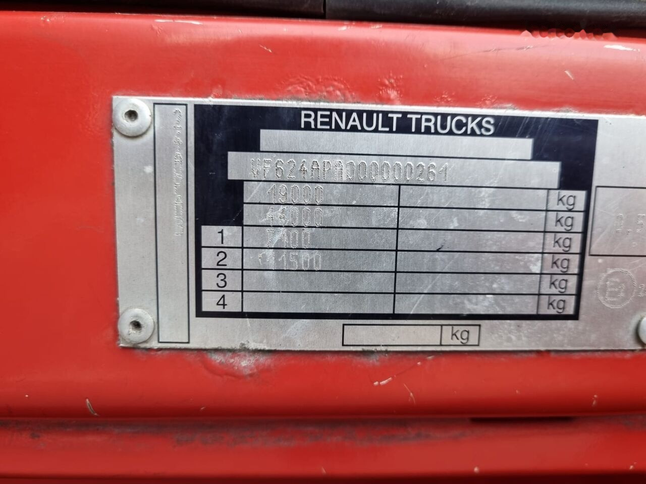 Caminhão com lona Renault Premium 450 DXI ,Steel /Air, Manual 2 Pieces-P: foto 8