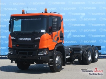 Caminhão chassi SCANIA P 410 B6x6HZ 8T ALLISON GEARBOX CHASSIS DIFF: foto 1