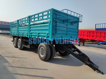 Camião de caixa aberta/ Plataforma para transporte de materiais a granel nuevo SUNSKY Warehouse truck with full trailer: foto 5