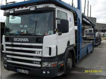 Caminhão transporte de veículos Scania P114LB: foto 1