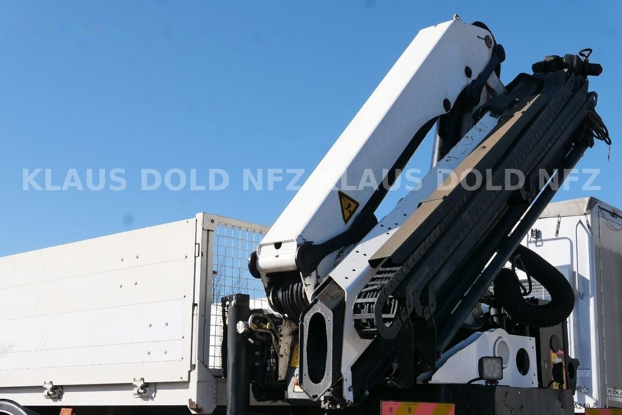 Camião de caixa aberta/ Plataforma Scania P410 6x4 Flatbed + crane Palfinger PK 18002: foto 16