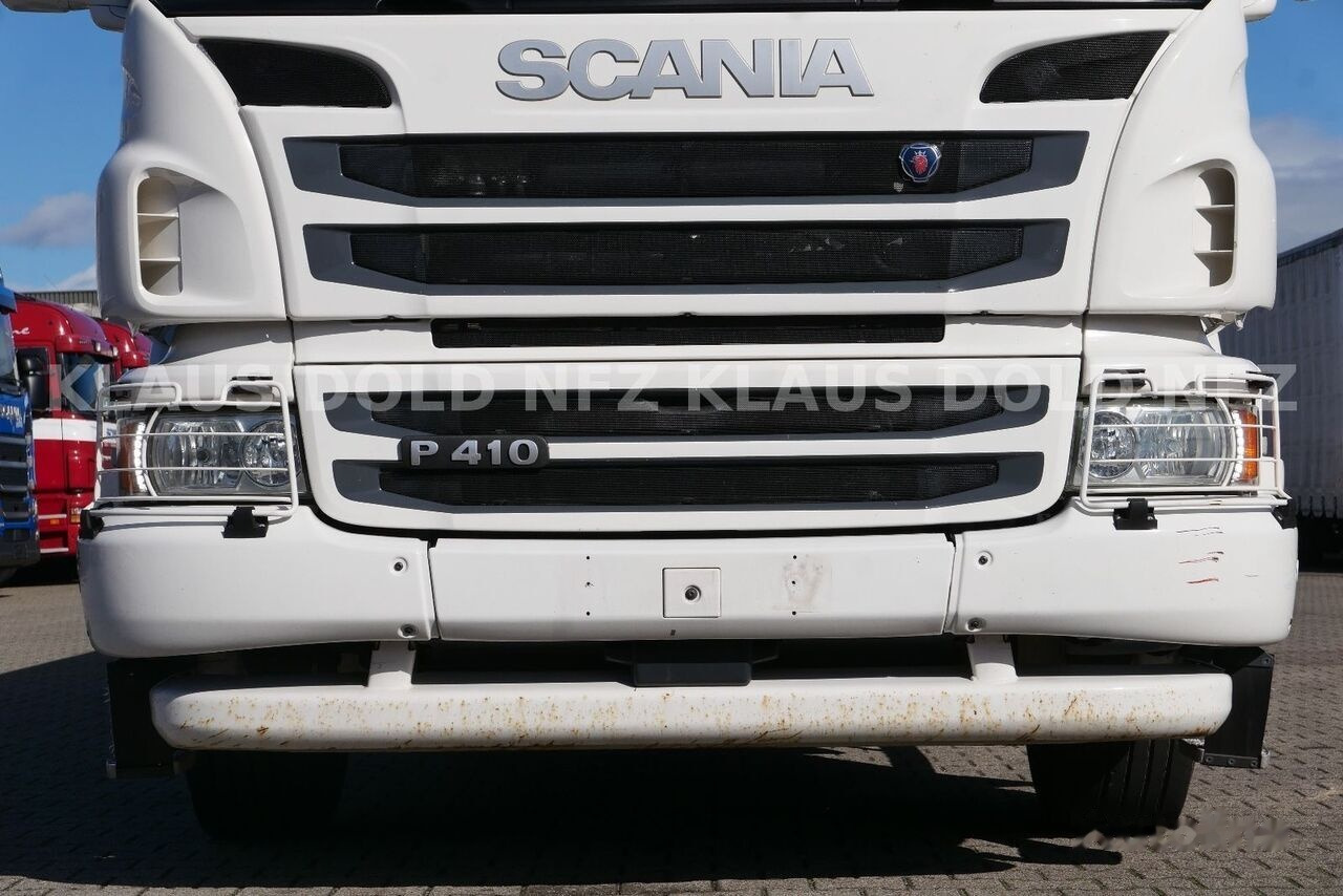 Camião de caixa aberta/ Plataforma Scania P410 6x4 Flatbed + crane Palfinger PK 18002: foto 12