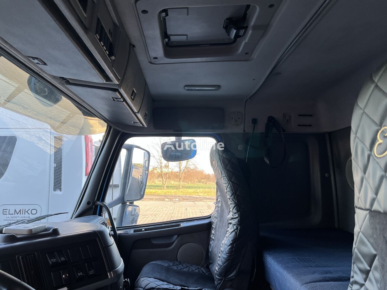 Camião de caixa aberta/ Plataforma, Caminhão grua Volvo Volvo FM 12 + przyczepa: foto 12