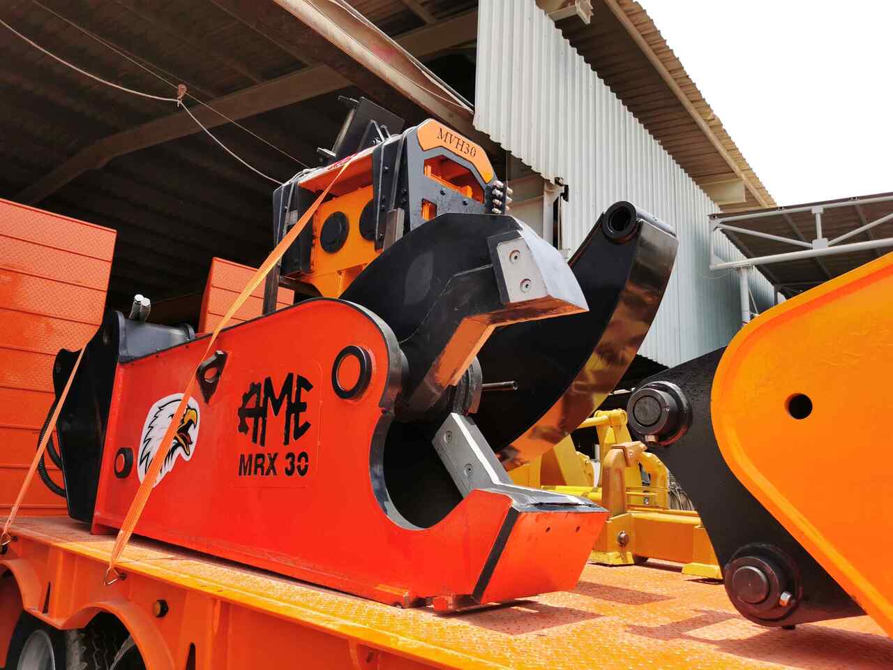 Tesoura de demolição de Escavadeira nuevo AME Hydraulic 360° Rotating Steel Shear Jaw: foto 17