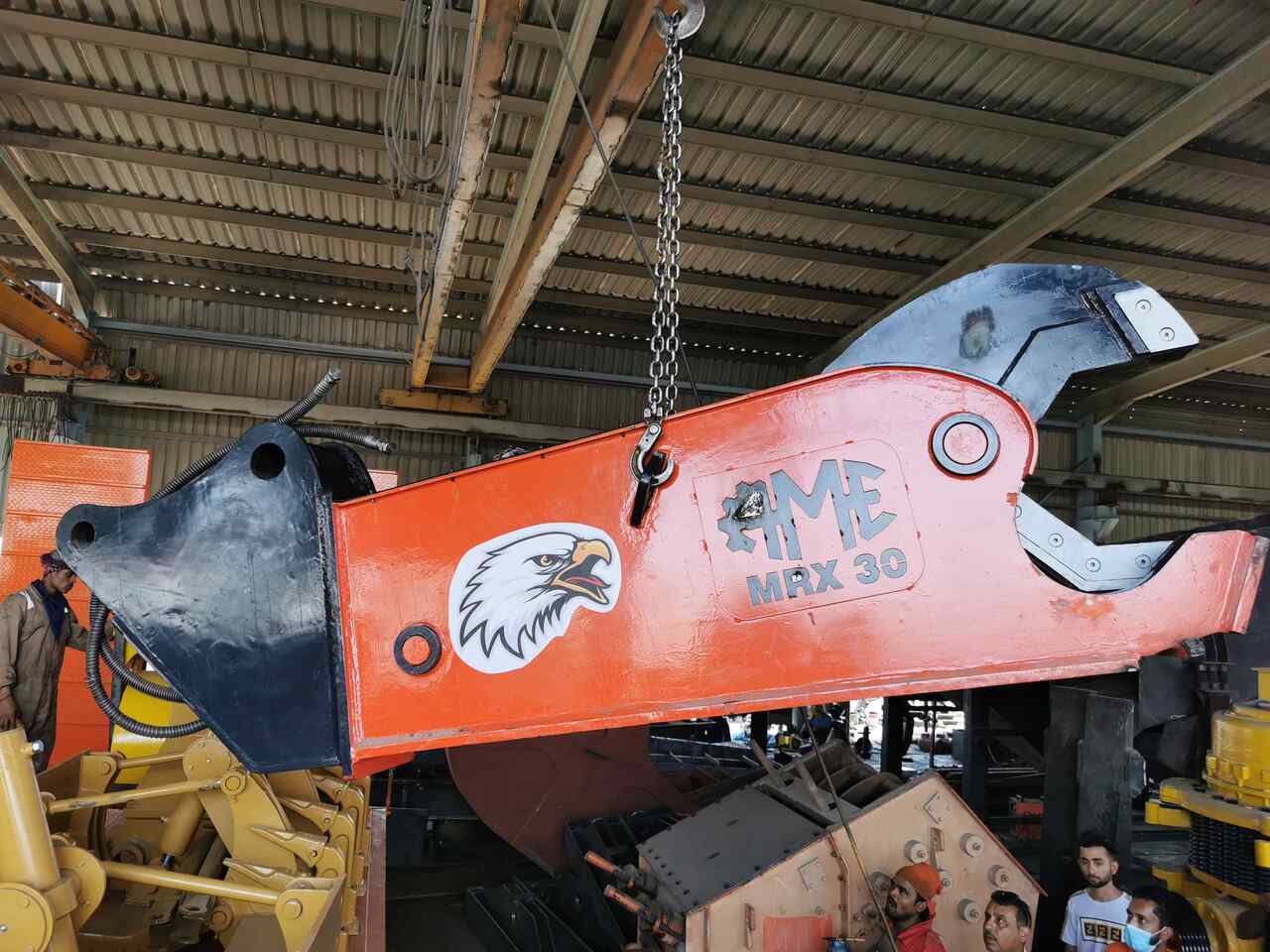 Tesoura de demolição de Escavadeira nuevo AME Hydraulic Steel Shear Jaw: foto 21