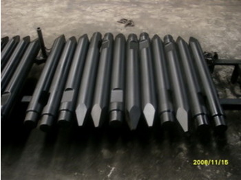 chisel,seal kits and other parts for indeco,atlas copco,stanley,toyo,furukawa,np RHB330,TKB2000,MS300H,HB40G,SB81,GB8F ECT. - Martelo hidráulico