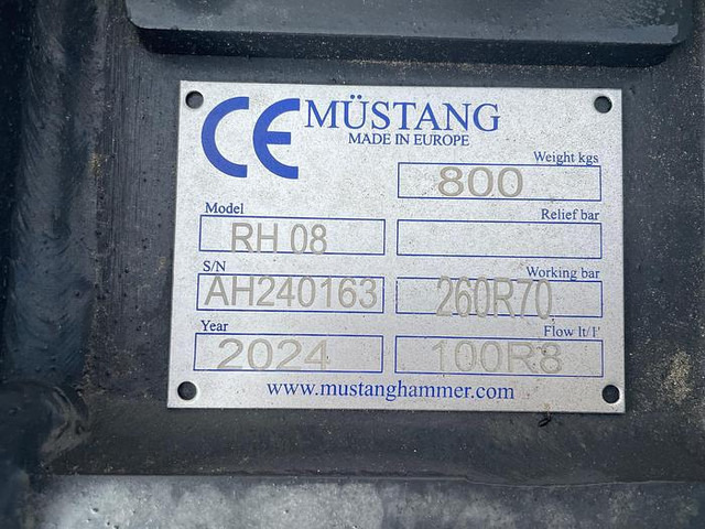 Tesoura de demolição Mustang RH08 Abbruchpulverisierer: foto 5