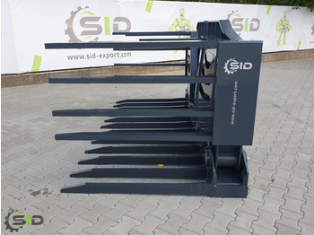Garfos de Máquina agrícola nuevo SID GRÜNGUTGABEL FÜR SILAGE KLAPPBAR / Buck rake hydraulic folding 3,5 M: foto 5