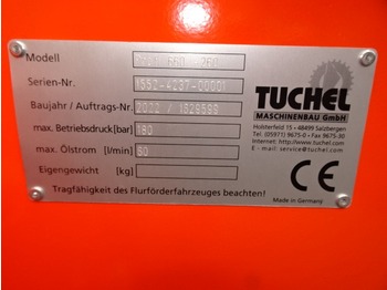 Vassoura de Máquina agrícola nuevo Tuchel PROFI 660-260, Frontanbau,: foto 1