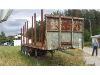 Reboque florestal, Semireboque para transporte de madeiras MONTENEGRO: foto 1