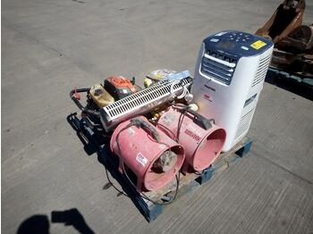 Aquecedor industrial 110Volt Space Heater (2 of), 240Volt Dehumidifier, 240Volt Space Heater, 110Volt Transformer (4 of), Petrol Auger: foto 1