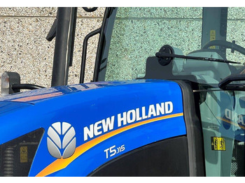 New Holland T5.115 Utility - Dual Command, climatisée, rampant  - Trator: foto 4