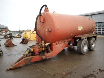Reboque agrícola Star 3000 Gallon Twin Axle Draw Bar PTO Driven Slurry Tanker: foto 1