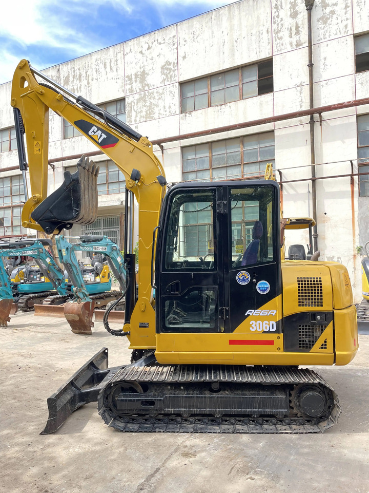 Escavadora de rastos CATERPILLAR 306 D track excavator CAT hydraulic digger 6 tons: foto 4