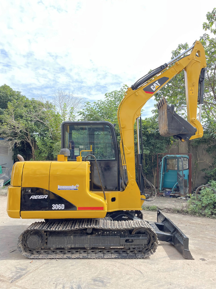 Escavadora de rastos CATERPILLAR 306 D track excavator CAT hydraulic digger 6 tons: foto 3