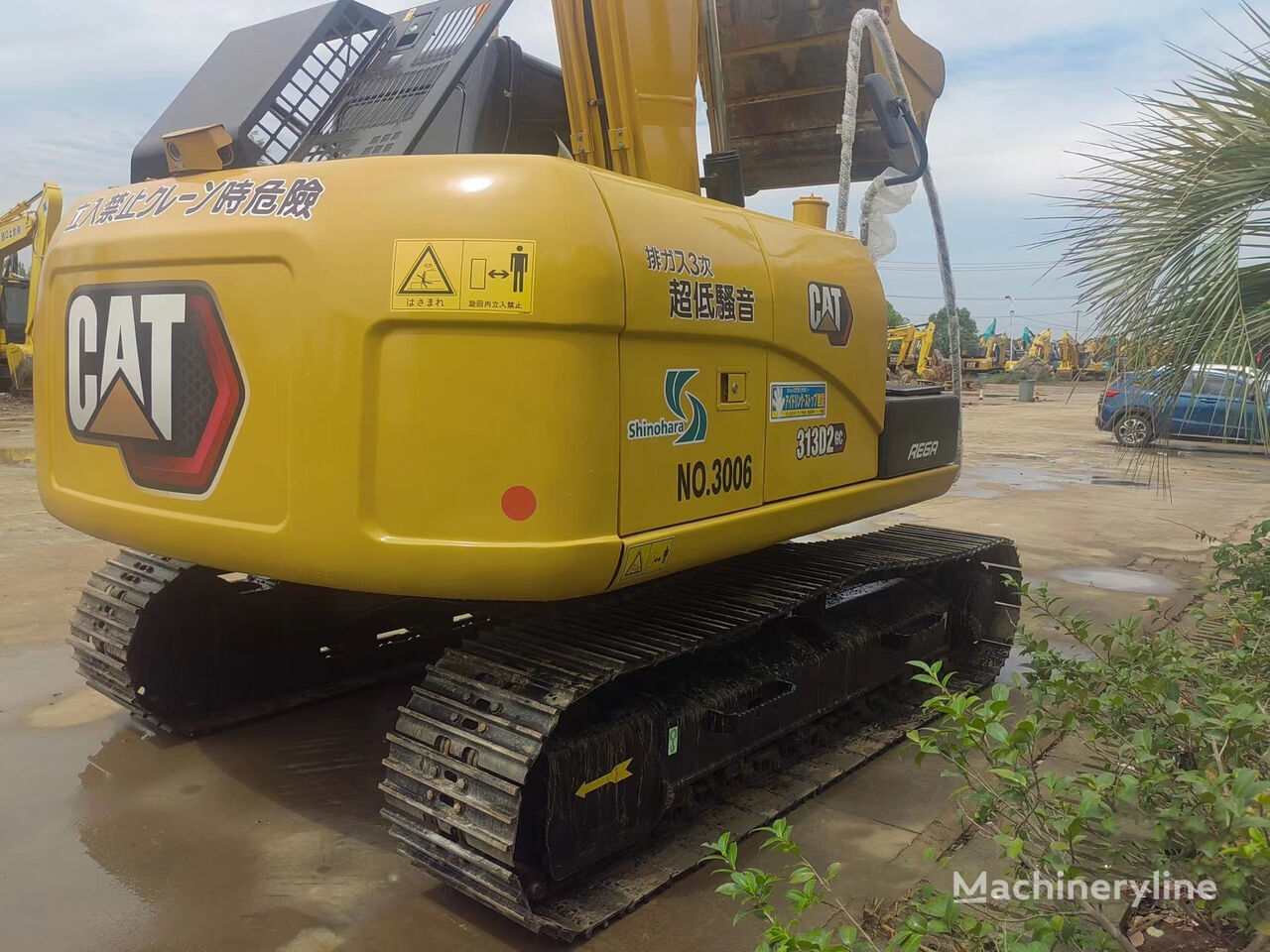 Escavadora de rastos CATERPILLAR 313D CAT hydraulic excavator 13 tons: foto 3
