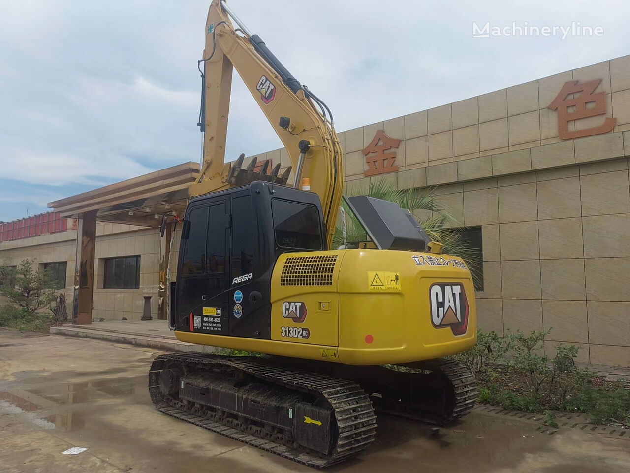 Escavadora de rastos CATERPILLAR 313D CAT hydraulic excavator 13 tons: foto 2