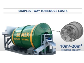 SEMIX Wet Concrete Recycling Plant - Caminhão betoneira