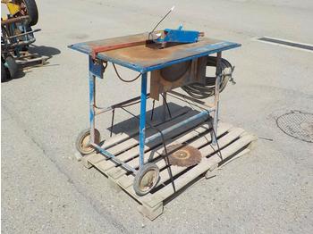 Equipamento de construção Electric Table Saw / Mesa de Corte ElÃ©ctrica: foto 1