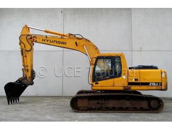 Escavadora de rastos Hyundai ROBEX 210LC-7