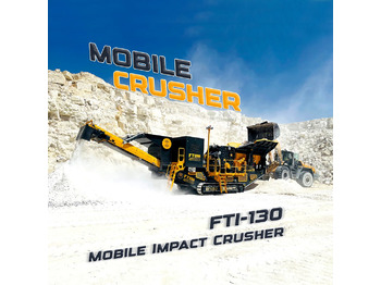 FABO FTI-130 MOBILE IMPACT CRUSHER 400-500 TPH | AVAILABLE IN STOCK - Britadeira móvel: foto 1