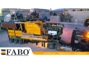 Britadeira móvel nuevo FABO MJK-110 SERIES 200-300 TPH MOBILE JAW CRUSHER PLANT: foto 1